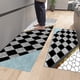 thumbnail image 4 of Juego de 2 Tapetes de Cocina Antideslizantes y Antifatiga | Alfombras Acolchadas para Escritorio y Suelo | Poliéster Impermeable y Lavable | 50X160 Cm y 50X80 Cm para Uso En Oficina y Hogar, 4 of 7