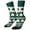 Sky Blue, variant on QASIEATN Women's Festival Clothing Essentials St. Patrick's Day Green Crew Socks for Women Fashion Shamrock Graphic Stockings Dress Up Party Accessories