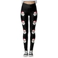 thumbnail image 5 of shqvo Christmas Leggings for Women Plus Size High Waisted Leggings Christmas Leggings for Women Slim Curvy Tights Stretchy Trousers, 5 of 5