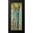 thumbnail image 2 of Vassileva, Silvia 12x24 Black Modern Framed Museum Art Print Titled - April Birch Forest Panel I, 2 of 5