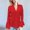 Red, variant on Holzkary Women's Long Bell Sleeve Tops Ruffle Blouse for Work Dressy Casual Work Tunic Shirts Clothes 2025 Fashion V Neck Drilling Solid Color Long Sleeve Blouses Light Weight Work Shirts Black L