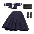 thumbnail image 3 of Figura de acción femenina a escala 1/12, uniforme de , ropa, , fácil de usar, práctico, para disfrazarse, ropa en miniatura, ropa, 3 of 7