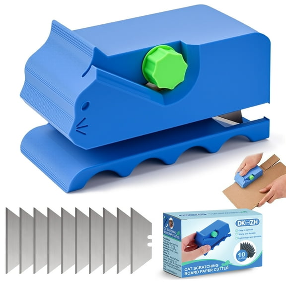 Cutter for Cat Scratchers Handheld with Blades, DIY Cats Scratching Cardboard Recycling Cutting Tool for Cat Lovers