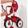 thumbnail image 4 of Radio Flyer Ready to Ride Folding Trike for Toddlers with Streamers, Red, Ages 1 ½ - 3 Years Tricycle, 4 of 7