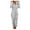 Gray, variant on FAVIPT Womens Onesie Pajamas Lounge Furry Sherpa Romper,Womens Plush Hooded Jumpsuit Sherpa Fuzzy Pajamas Long Sleeve Cute Cat One Piece Onesie Winter Warm Rompers Sleepwear,Black,M