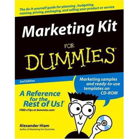Pre-Owned Marketing Kit for Dummies (Paperback) 0764559990 9780764559990