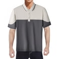 thumbnail image 4 of Gibobby Polo Casual para Hombre Polo de Manga Corta de Ajuste clásico de algodón Suave y Liso(Azul,XG), 4 of 5