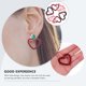 thumbnail image 2 of 12 piezas Corazón colgante encostado encanto hueco encanto joyas que hacen colgantes de encanto, 2 of 7
