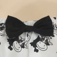thumbnail image 5 of Baby Girl Clothes Outfit Newborn Letter Holy Cow I'm CUTE Ruffle Cow Print Romper Long Pants Headband Clothing Sets for Fall Winter 0 3 6 9 12 18 Months Baby Girl Clothes, 5 of 7