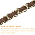 thumbnail image 4 of Unique Bargains Purse Chain Strap, 47' Purse Strap Shoulder Bag Replacement Strap(Dark Brown/Gold), 4 of 6