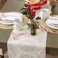 thumbnail image 4 of Design Imports CAMZ10709 14 x 108 in. Winter Sparkle Jacquard Table Runner, 4 of 11