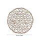 thumbnail image 3 of Handwoven Table Mat Round Hollow Heatproof Mat Tablecloth Decoration Padding Paper Rope Weaving, 3 of 6