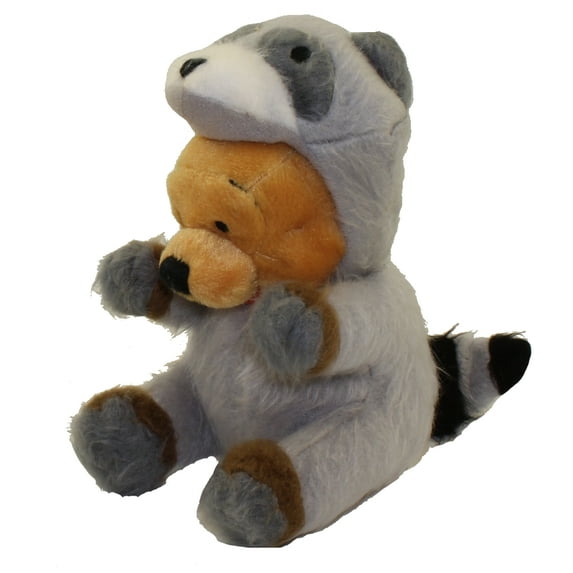 Disney Bean Bag Plush - FUZZY RACOON POOH (Winnie the Pooh)(6 inch)