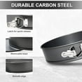 thumbnail image 2 of Springform Pan 12 Inch, Nonstick Cheesecake Pan with Removable Bottom Large Cake Tin Baking Mold for Christmas Birthday Baby Shower, 2 of 5