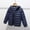 Dark Blue, variant on Spazoro Kids Girls Jackets, Zipper Fall Winter Long Sleeve Hooded Warm Coats for Child Girls Boys Black Size 5 T