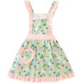 thumbnail image 1 of GHSDFBB Womens Cooking Baking Apron | Ladies, Woman, Kitchen Chef Aprons with Pocket, Heart Blue, One Size, 1 of 4