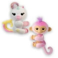 thumbnail image 1 of Toy Fingerlings Interactive, bebé mono y unicornio, paquete de 2, 1 of 6