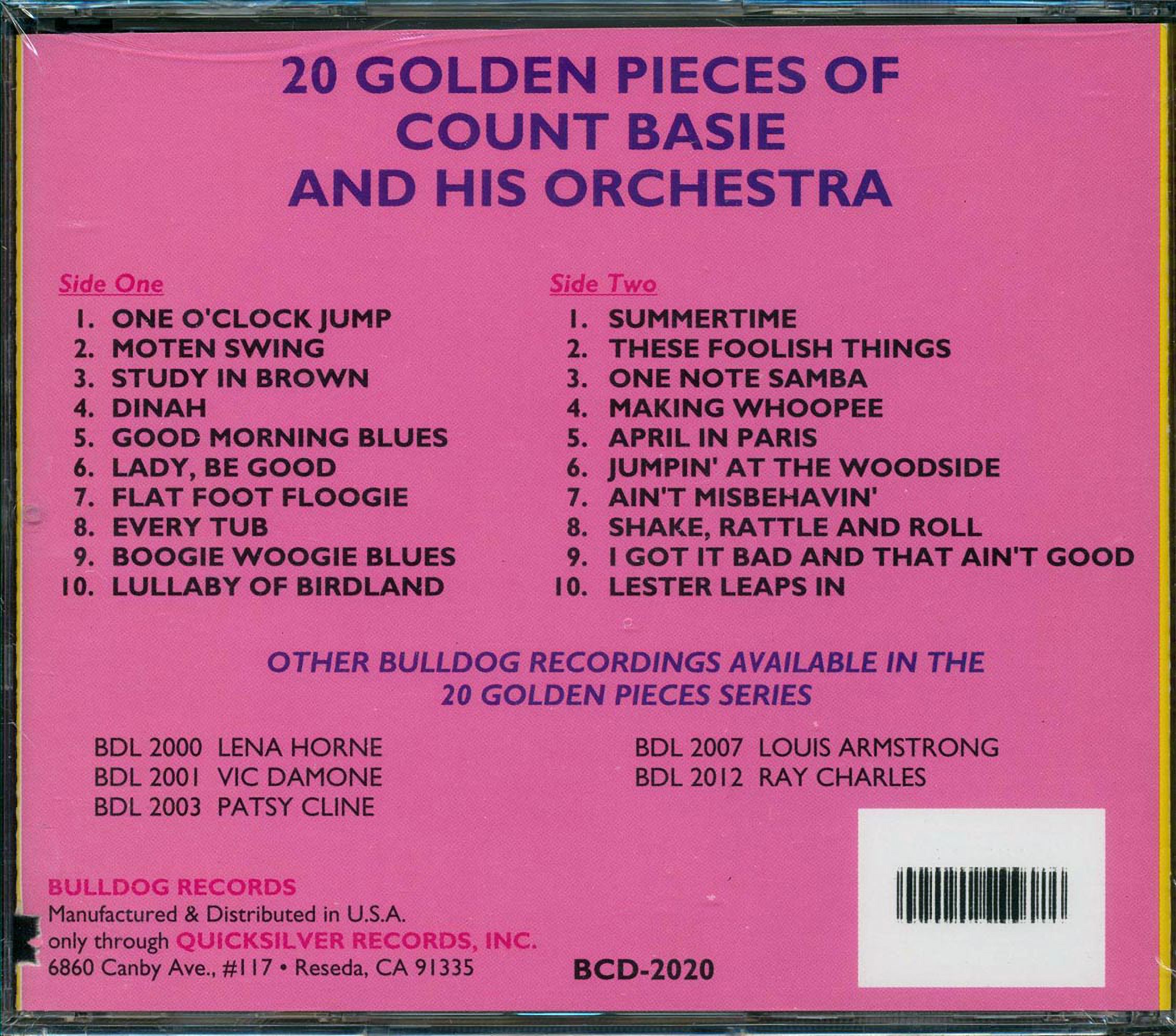 Count Basie - 20 Golden Pieces of Count Basie - Music & Performance - CD