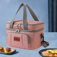 thumbnail image 1 of Refrigerador reutilizable aislado Sharpla Bolsa de comida impermeable portátil Rosa, 1 of 8