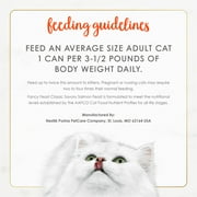 (24 pack) Purina Fancy Feast Classic Pate Kitten Food, Wet Cat Food, Savory Salmon Feast, 3 oz Can