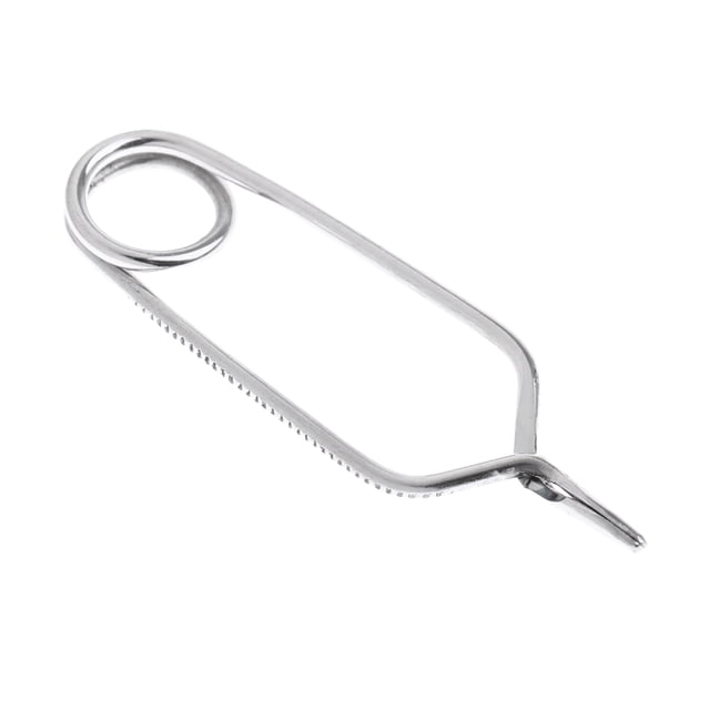 Alicates para atar moscas Sunnimix Hackle Pliers Acero inoxidable