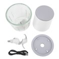 thumbnail image 2 of Maker 600ml Mini Food Processor Wireless Powerful Easy Cleaning Meat Grinder Small Electric Food Chopper for Vegetables Fruits, 2 of 7