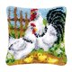 thumbnail image 2 of De Gancho De De Bricolaje Alfombra Que Hace Manualidades Para / Adultos Animal De 16 Pulgadas 16pcs Pulgadas - Pollo Gloria Pillow Latch Hook Rug Kit, 2 of 9