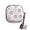 pink, variant on for Samsung Galaxy Buds FE Case with Chain,Clear Flower Pattern Shockproof Protective Cover for Galaxy Buds 2 Pro/2/Pro/live (White)