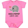 thumbnail image 3 of Inktastic Mimi and Poppop Love Me Boys or Girls Baby Bodysuit, 3 of 5