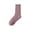 Purple, variant on ktowifly Womens Solid Color Socks Casaul Thick Thermal Warm Workout Athletic Breathable Soft Comfy Sock