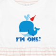thumbnail image 4 of Inktastic Whale 1st Birthday Girls Baby Dress, 4 of 5