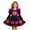 Z40-Purple, variant on YUEHUA Toddler Girls Halloween Sparkly Tutu, Glitter Mesh Bodice with Double Skirt, Adorable A-Line Family Party Outfit for Kids 2-4T