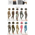 thumbnail image 4 of High Waisted Women's Yoga Patterned and Solid Colored Leggings - One Size Desert Camo, 4 of 4