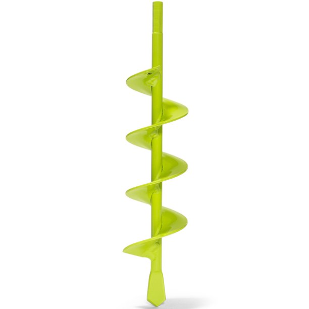 Flower Bulb Plant Auger Drill Bit Garden (2” x 9") Auger Plants Digging