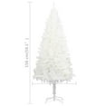thumbnail image 4 of vidaXL Artificial Pre-lit Christmas Tree with Ball Set White 150 cm, 4 of 5