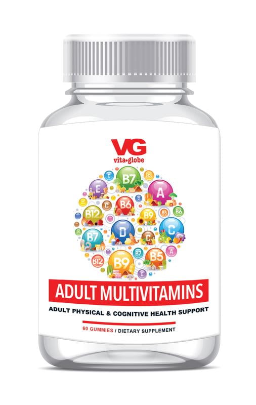 Vita Globe Adult Complete Multivitamin Gummy 120ct (2 x 60ct bottles)