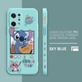 thumbnail image 3 of Case For OPPO FIND X6 X3 REALME X7 X50 RENO 2 4Z 4 6 Lite 5Z 5F 4G 5G PRO Liquid Silicone Case Cartoon Lilo & Stitch Angel, 3 of 5