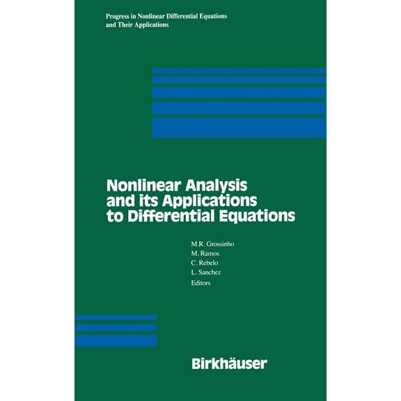 Progress in Nonlinear Differential Equat Nonlinear Analysis and Its Applications to Differential Equations, Book 43, (Hardcover)