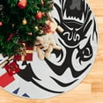 thumbnail image 5 of FMSHPON Independence Day American USA Flag Dog Xmas Christmas Tree Skirt Stand Mat for Holiday Party Decoration Indoor Outdoor 48 inches, 5 of 6