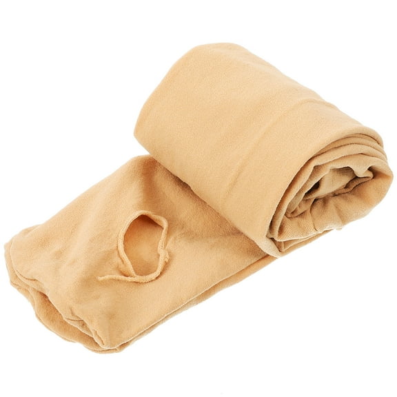 TEHAUX 1 Pair Beige Ballet Footed Tights Comfortable and for Dance, Performance, and Everyday Wear