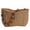 Khaki, variant on Beach Bags for Women Summer Straw Purse Boho Woven Shoulder Bag Crochet Purse Vacation Tote Handbag, White