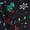 STRANGER THINGS BLACK SOOT, variant on Women's and Women's Plus Christmas Print Henley Sleepshirt and Plush Socks Set, 2-Piece, Sizes XS-3X