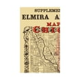 thumbnail image 3 of Historic City Map - Chicago Illinois Fire Burnt District - Colton 1871 - 23 x 37.75 - Vintage Wall Art, 3 of 5