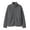 Gray, variant on Women's Lightweight Full Zip Long Sleeve Jacket, Stand Collar Fleece Jacket with Pockets, Women's ,Size S-2XL