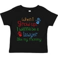 thumbnail image 3 of Inktastic Lawyer Like Mommy Boys or Girls Toddler T-Shirt, 3 of 5