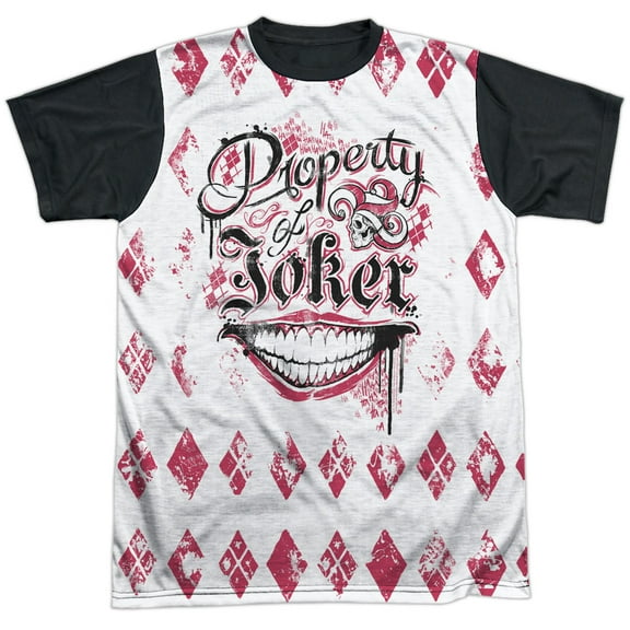 Suicide Squad Men's  Teachers Pet Sublimation T-shirt White