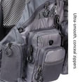 thumbnail image 5 of Bassdash Lightweight and Durable Unisex Fishing Vest Pack, One Size, Grey, 5 of 7