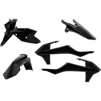Acerbis Black Complete Plastic Body Kit (2421070001)