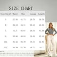 thumbnail image 3 of Straight Leg Sweatpants for Women Casual Drawstring Elastic High Waist Pants Solid Color Soft Athletic Lounge Pant with Pockets, 3 of 7