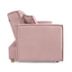 thumbnail image 3 of Sofá Cama Makora Abbot Palo de Rosa Lino Memory Foam Respaldo con Reclinable de 3 Posiciones, 3 of 8